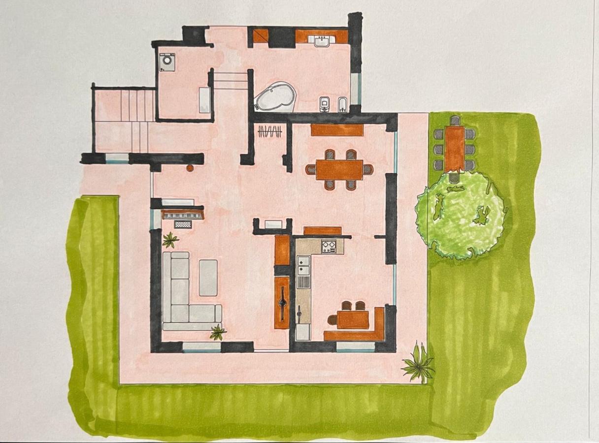 Villa Mara - Aosta - 200 Mq - Wifi - Jacuzzi - Parcheggio - Giardino Exterior foto